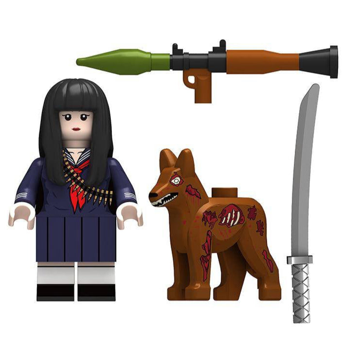Fusako Zombie Slayer Custom Horror Minifigure1