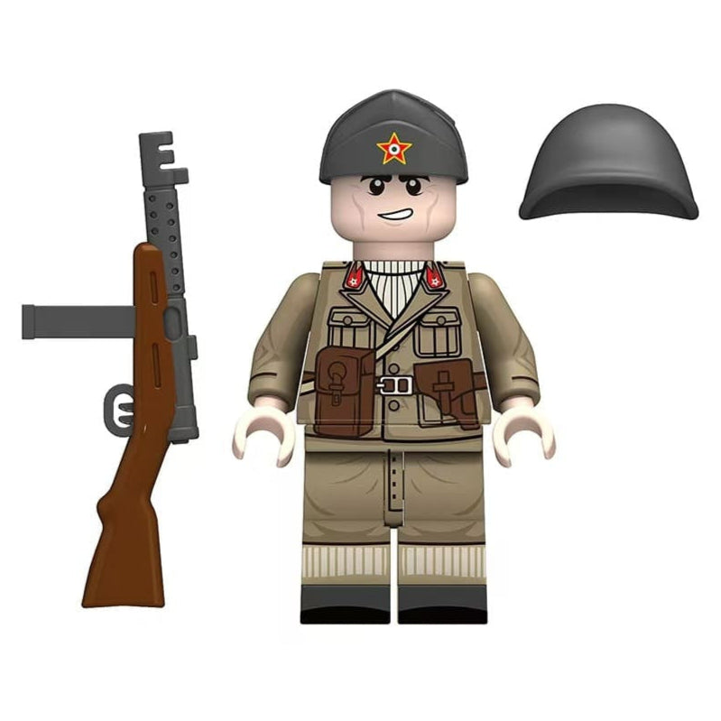 WW2 Garibaldi Brigade Italian Soldier Custom Military Minifigure1