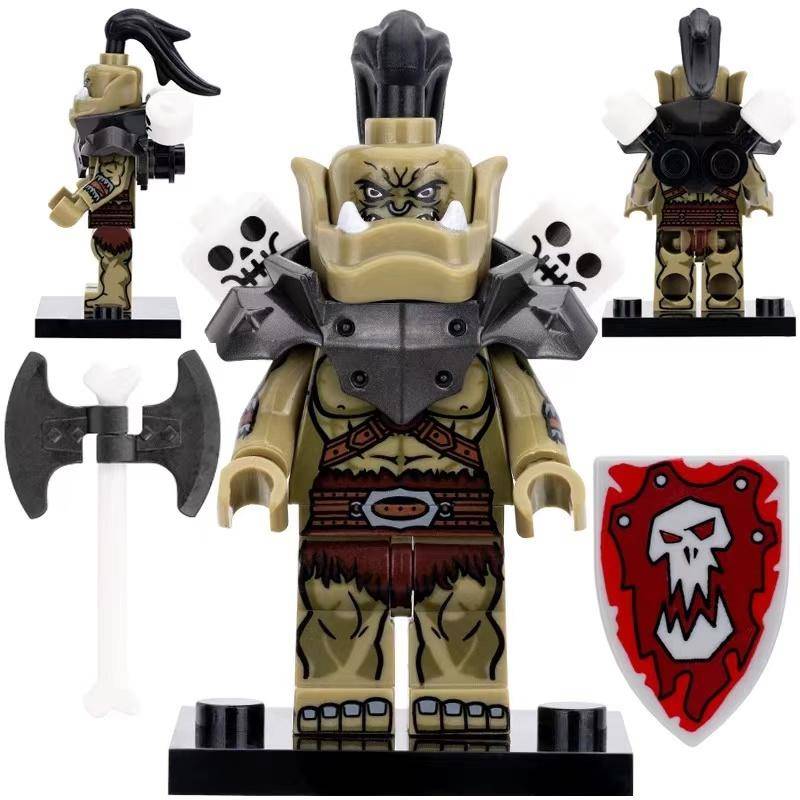 Orc Soldier Custom World of Warcraft Minifigure2