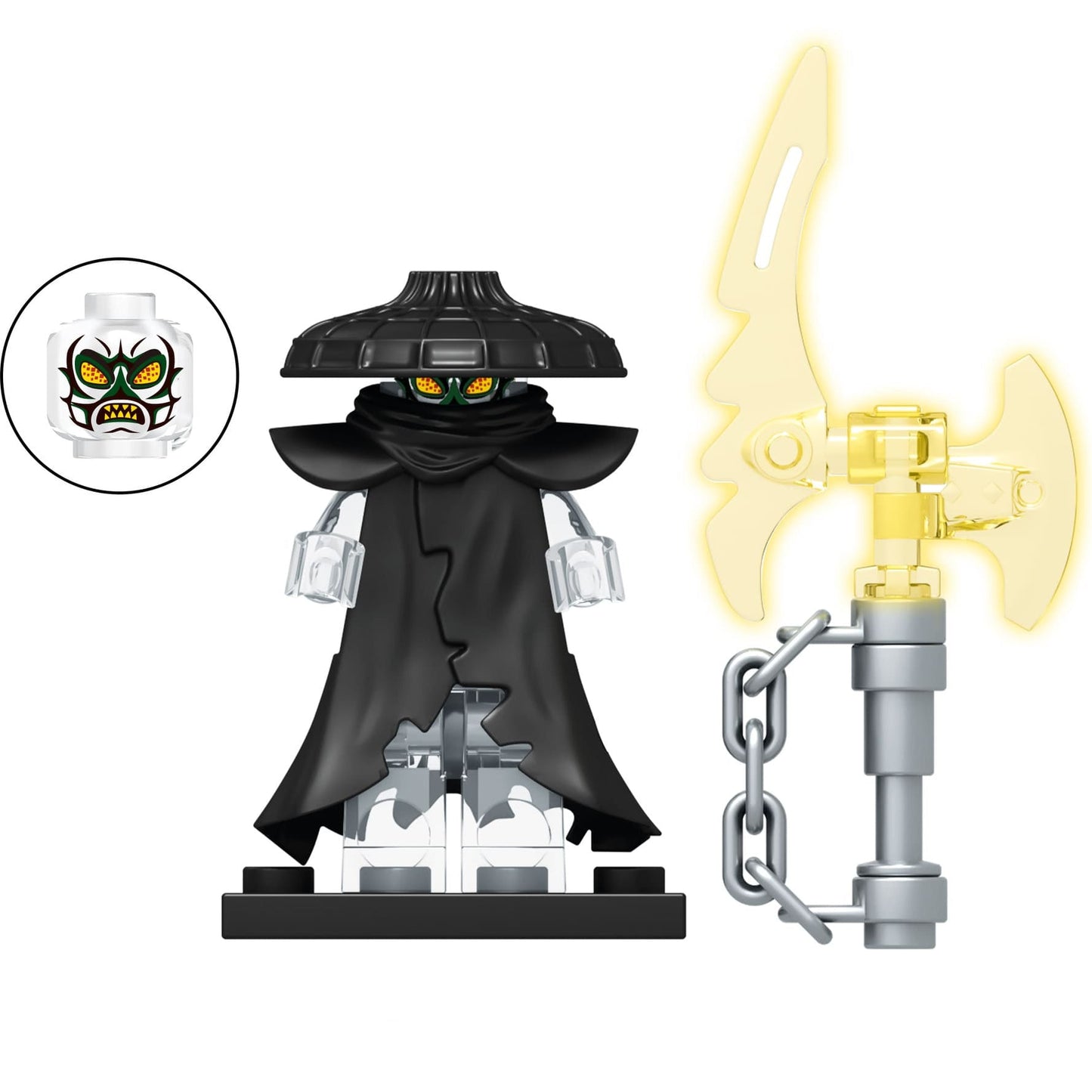 Nether Space Nokt From Ninjago Custom Minifigure1
