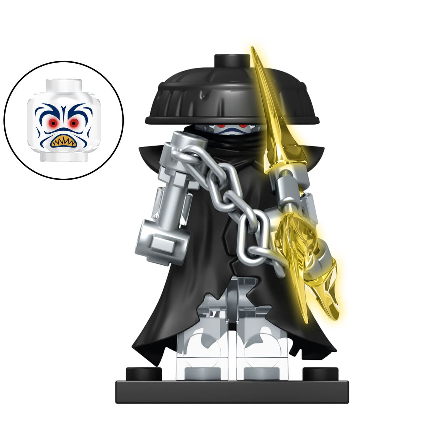 Nether Space Rox From Ninjago Custom Minifigure1