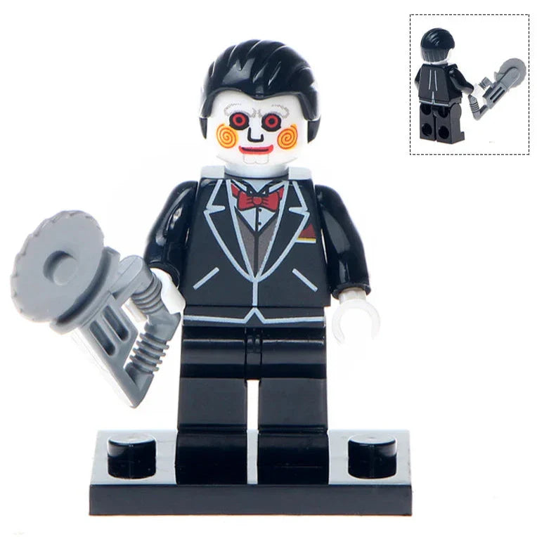 Billy Jigsaw the Puppet from SAW Horror Film Minifigure1
