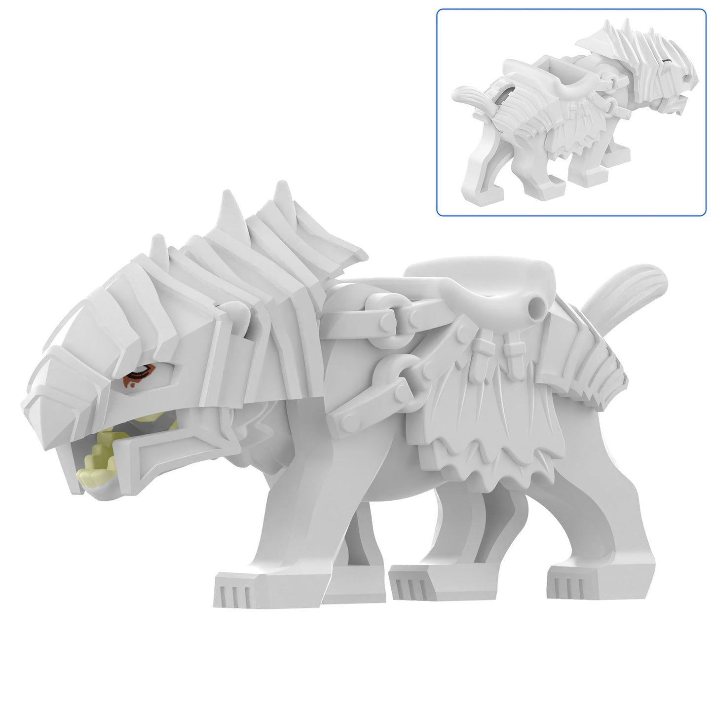 White Wolf Custom Lord of the Rings Minifigure1