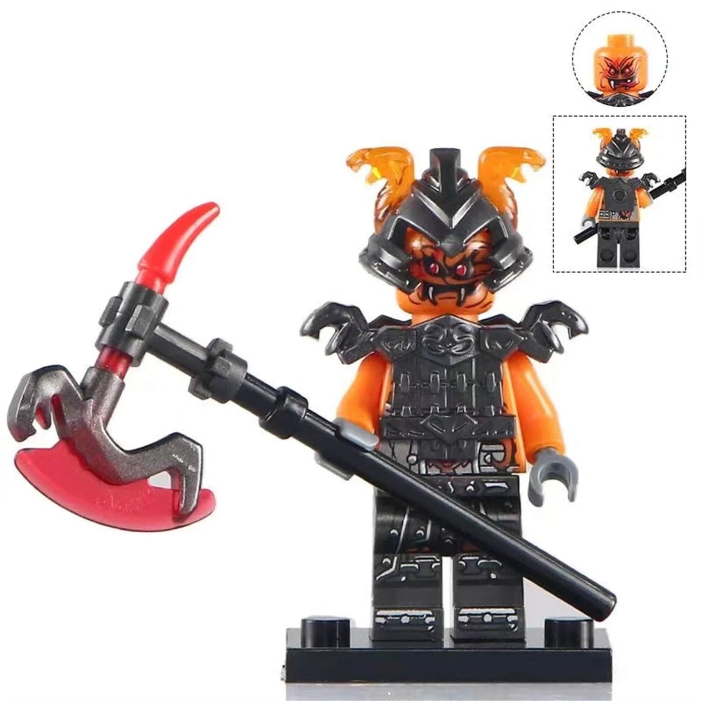 Commander Blunck Ninjago Custom Minifigure1