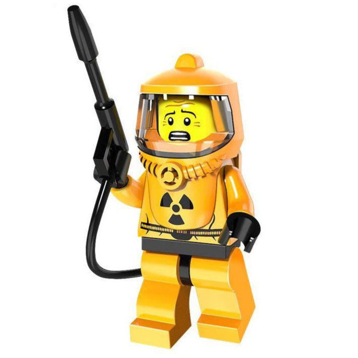 Hazmat Guy custom Collectable Series Minifigure1