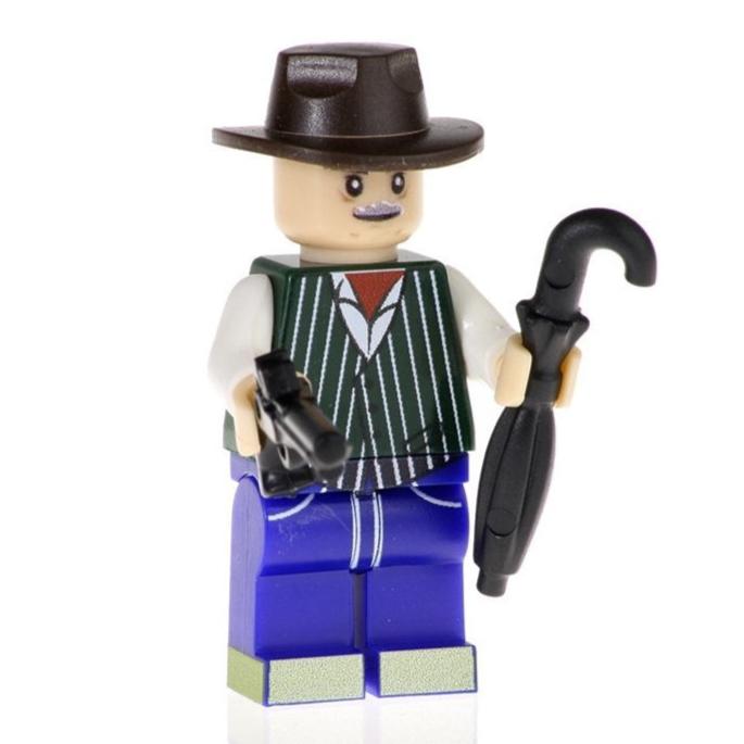 Agent Champagne from Kingsman Movie Custom Minifigure1