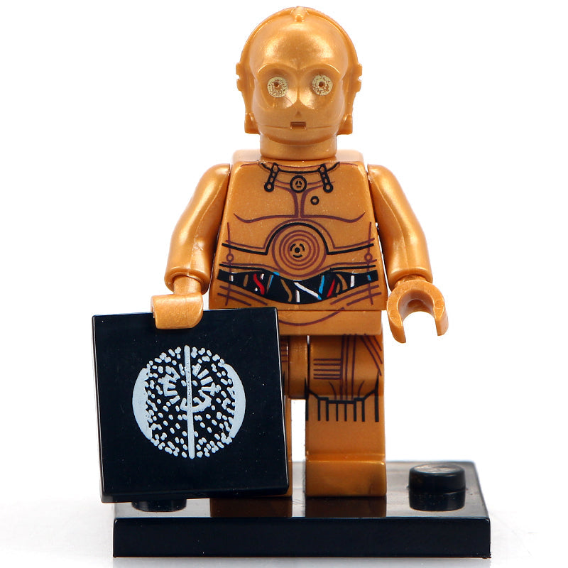 C-3PO Droid Force Awakens custom Star Wars Minifigure1