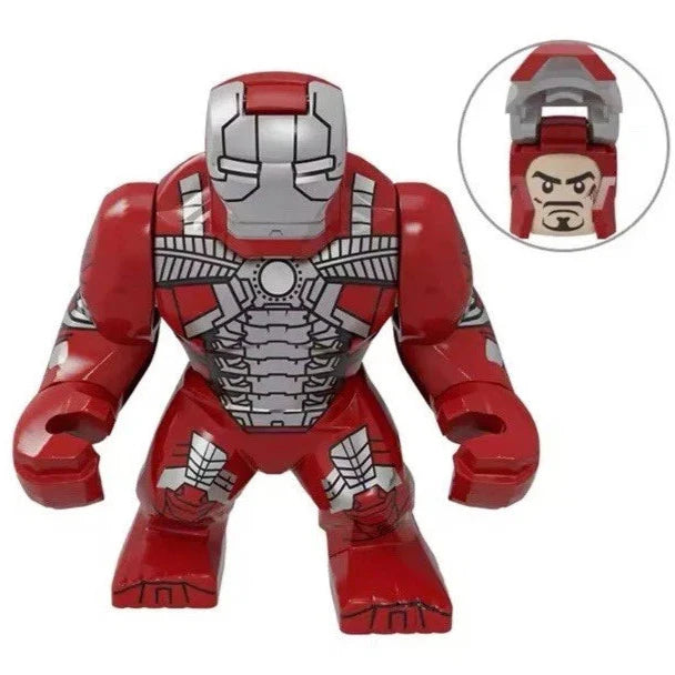 Iron Man Mk 5 Football Custom Marvel Superhero Large Minifigure1