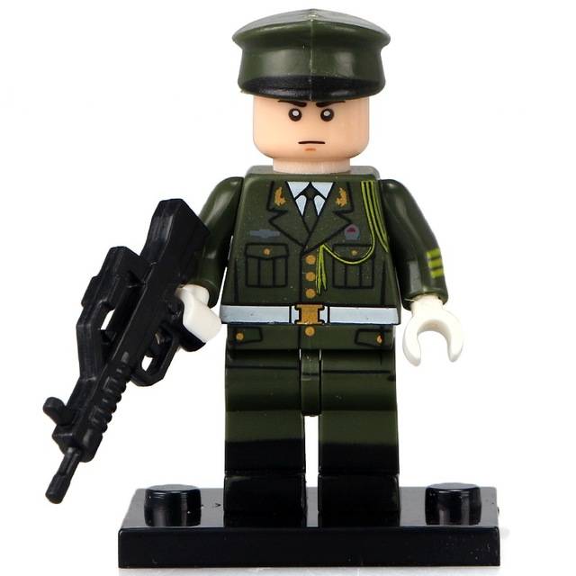Army Honor Guard Custom Minifigure1