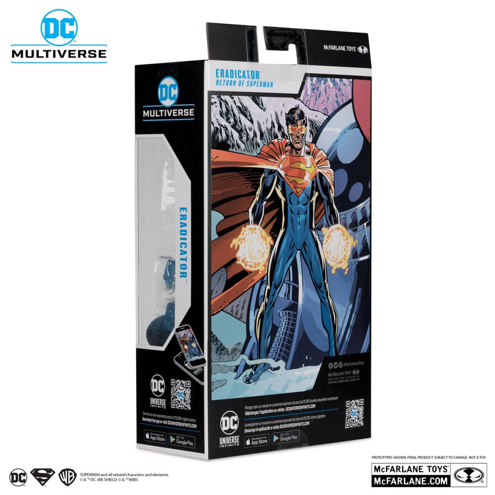 Return of Superman DC Multiverse Action Figure Eradicator (Platinum Edition) 18cm6