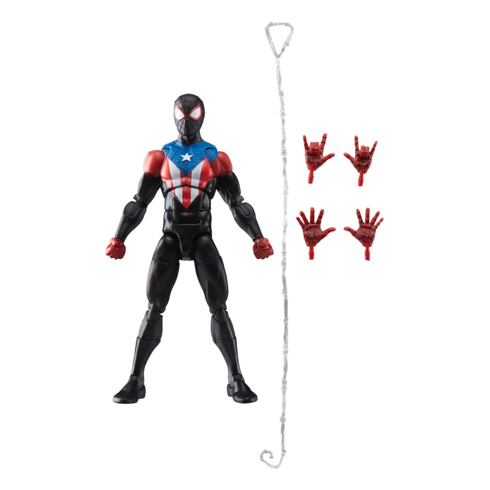 Spider-Man 2 Marvel Legends Gamerverse Action Figure Miles Morales (Boricua Suit) 15cm9