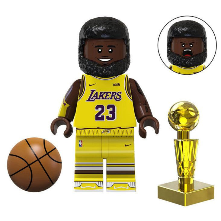 LeBron James Custom Basketball Star Minifigure1