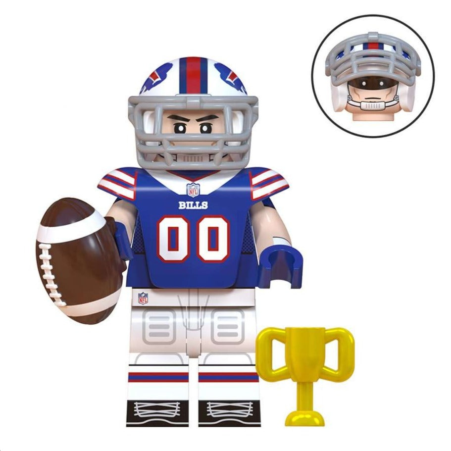 Buffalo Bills American Football Player Minifigure1