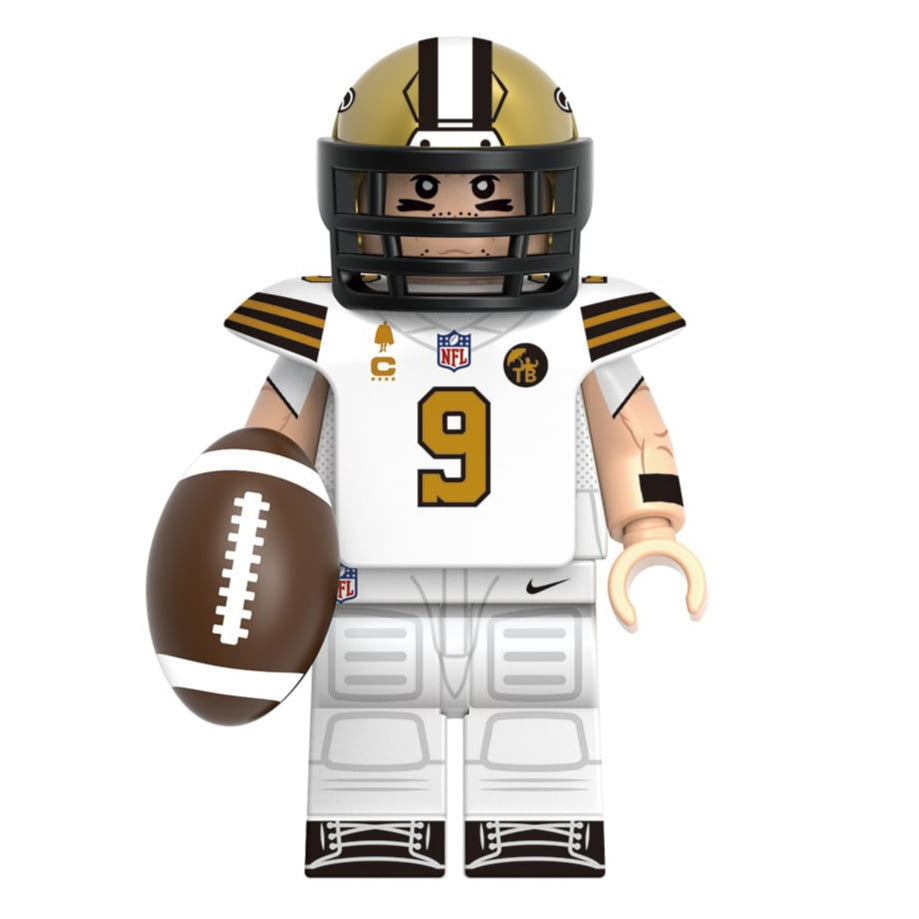 Drew Brees American Football Player Minifigure1