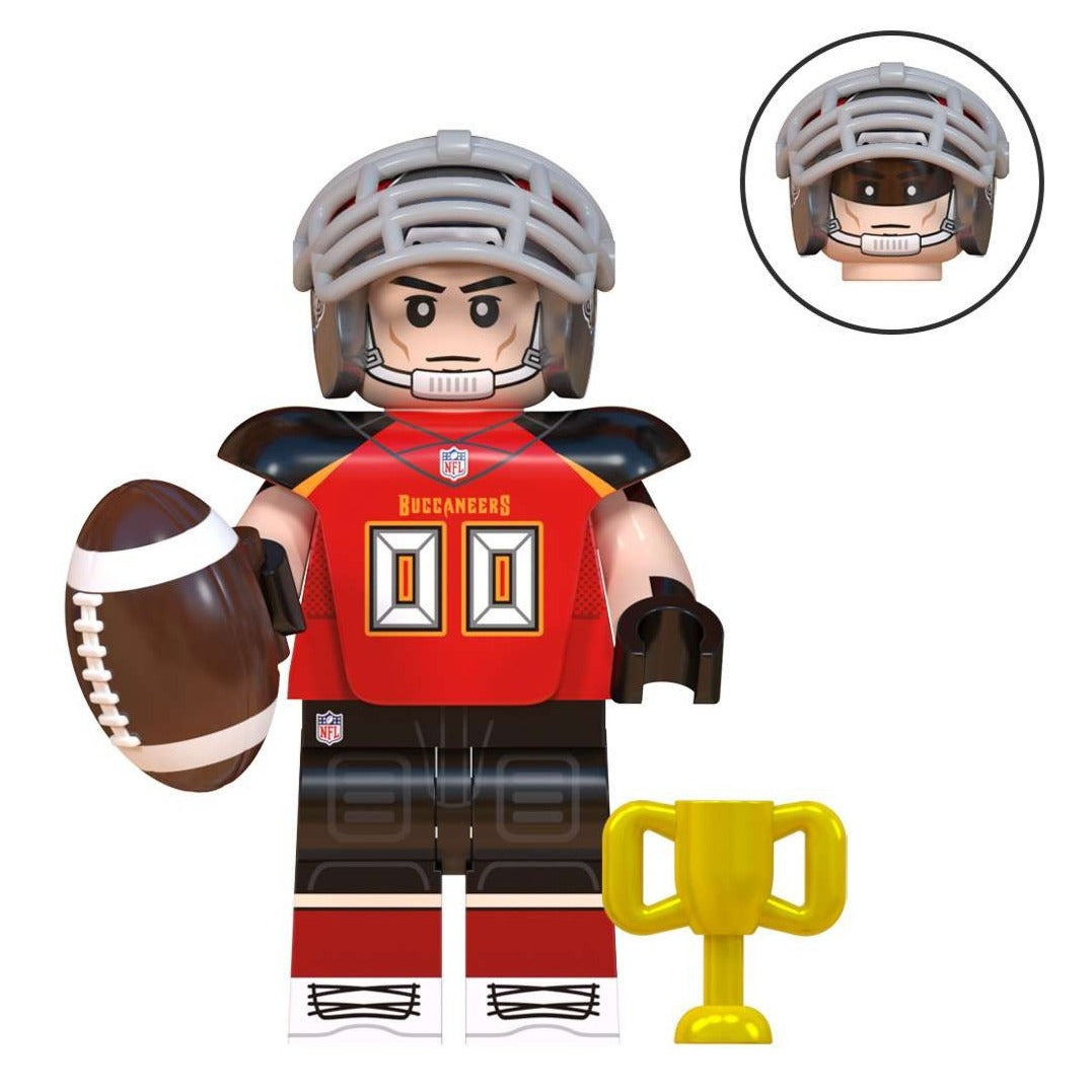 Tampa Bay Buccaneers American Football Player Minifigure1
