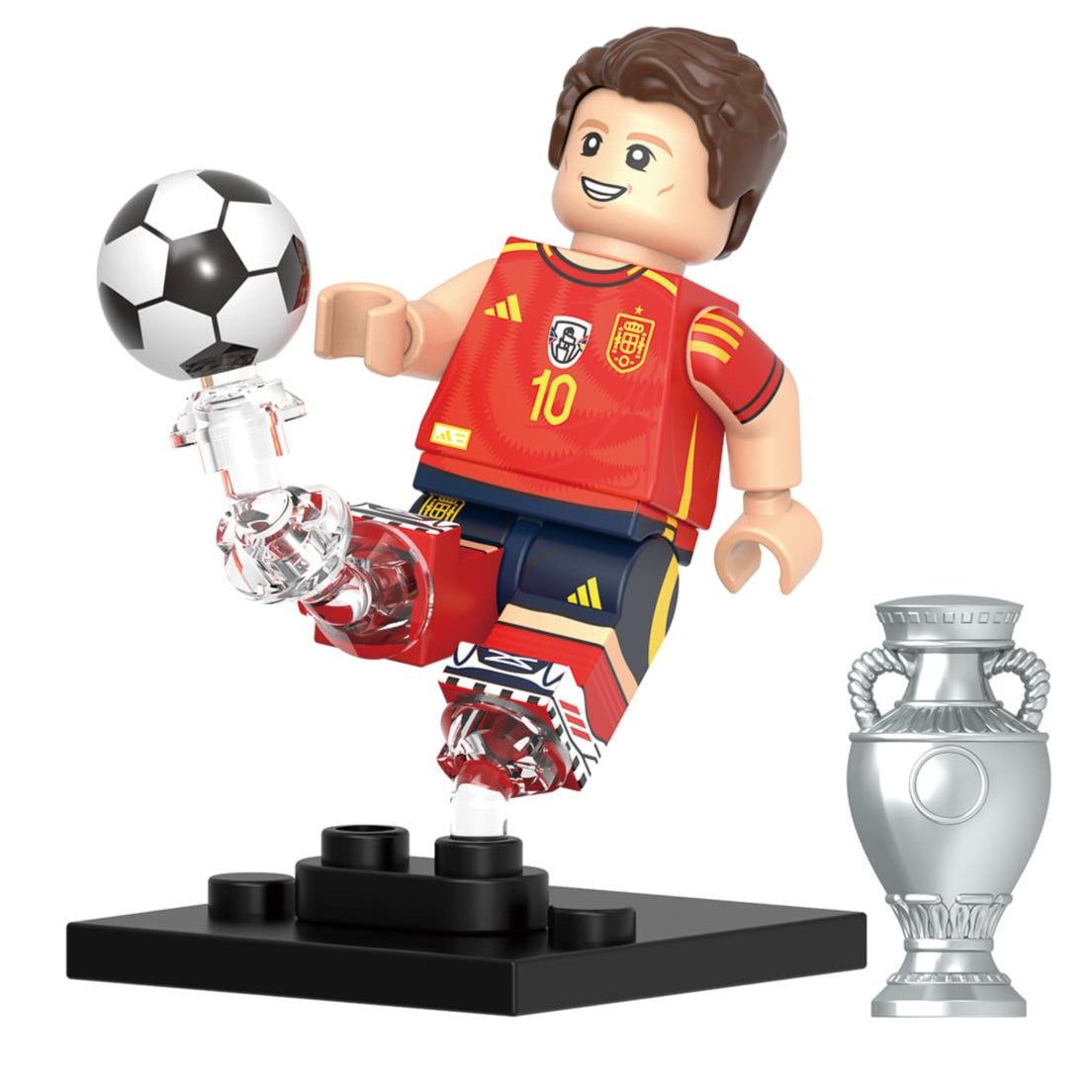 Dani Olmo (Spain) Custom Football Player Minifigure1