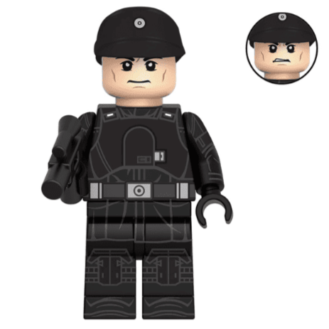 Imperial Security Officer Custom Star Wars Minifigure1