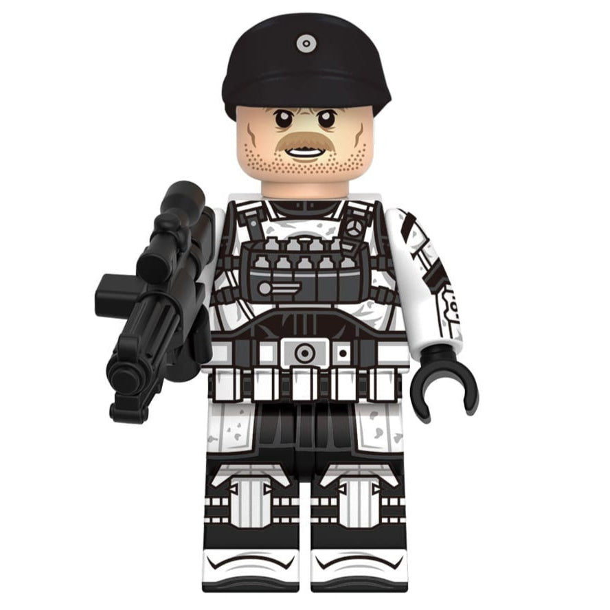 Sergeant Gharial Custom Star Wars Minifigure1