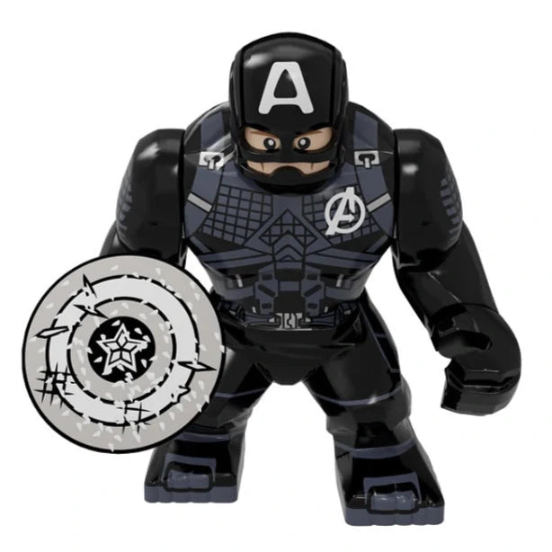 Captain America (concept) Custom Marvel Superhero Large Minifigure1