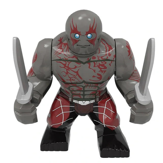 Drax the Destroyer Custom Marvel Superhero Large Minifigure1