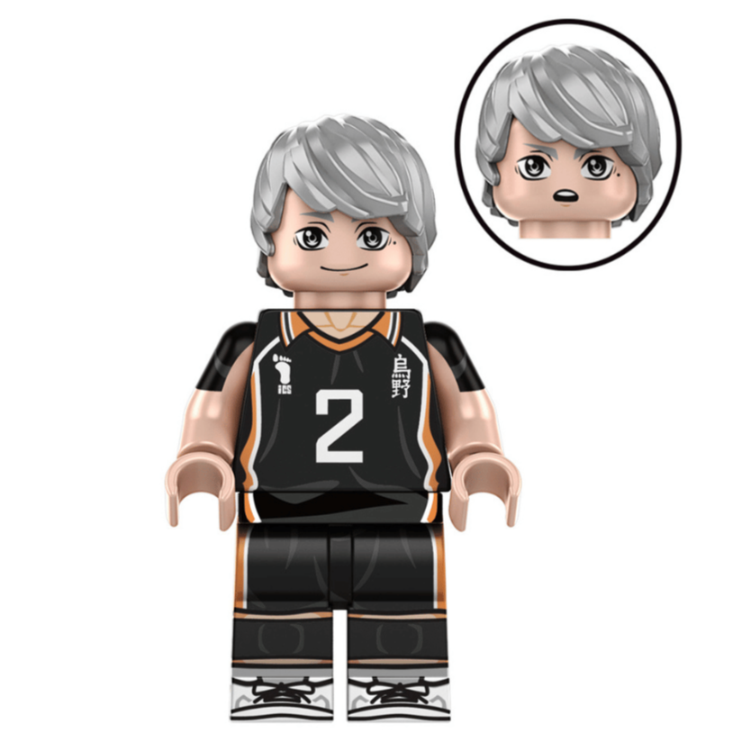 Sugawara Koushi Custom Haikyu!! Anime Minifigure1