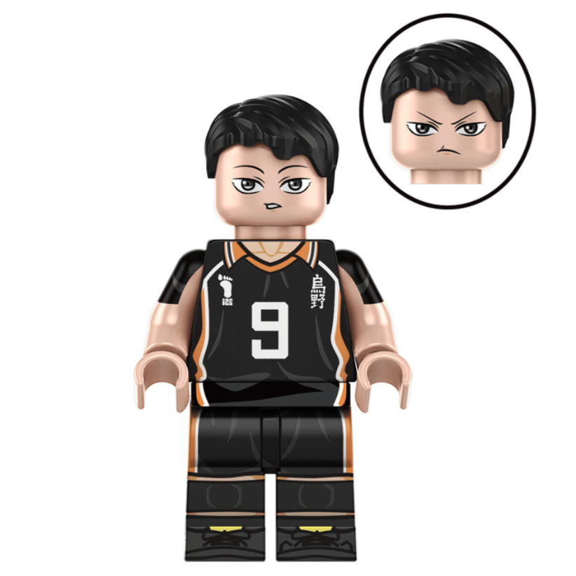 Tobio Kageyama Custom Haikyu!! Anime Minifigure1