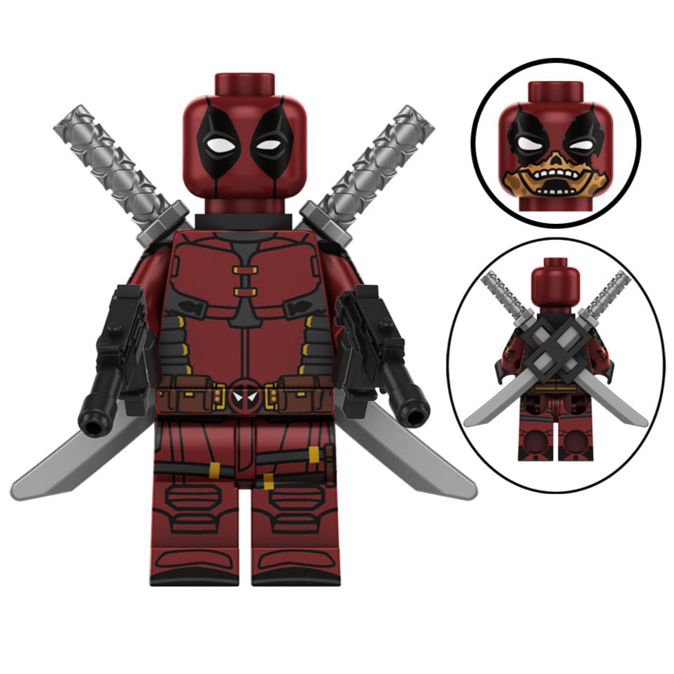 Deadpool Custom Marvel Superhero Minifigure1