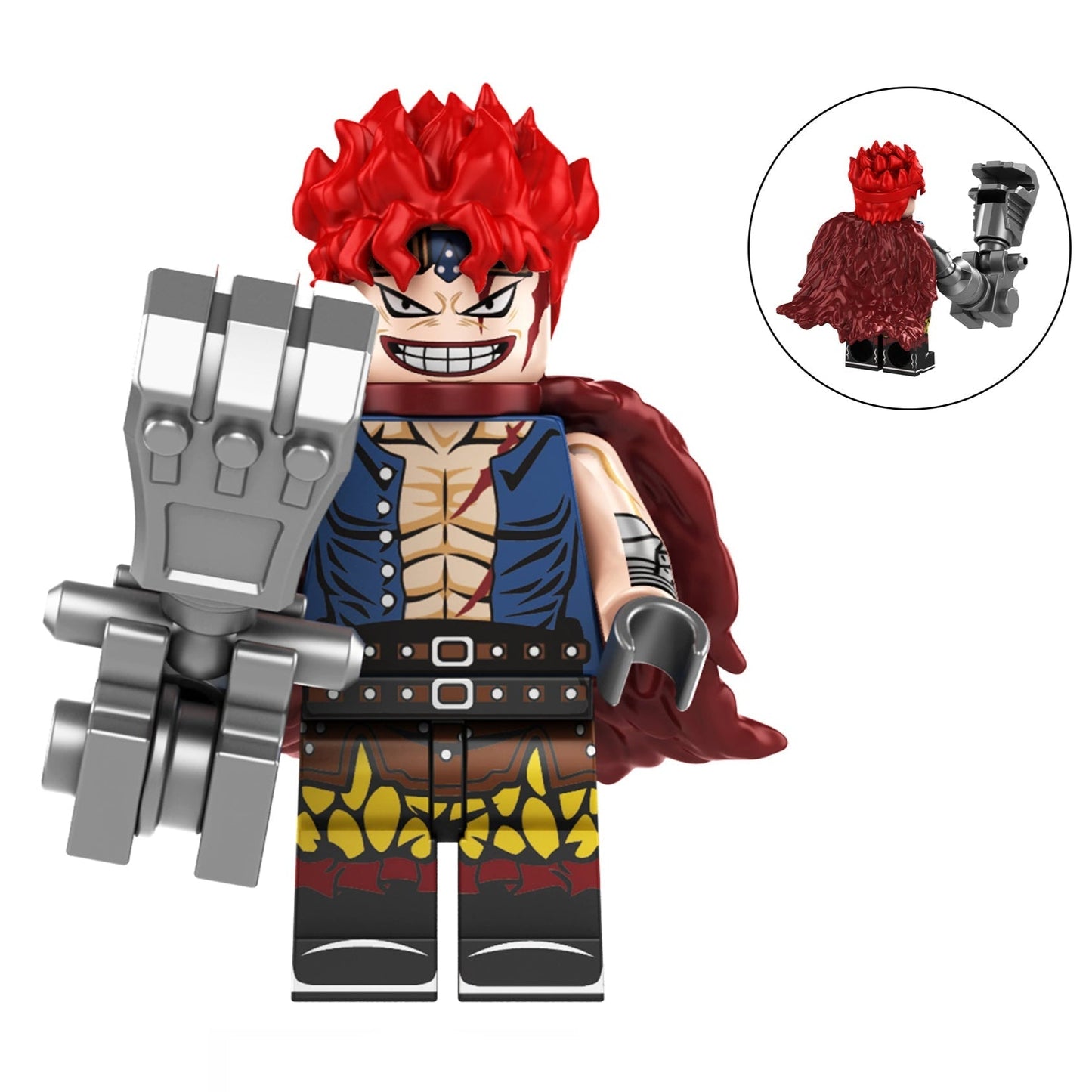 Eustass Kid Custom One Piece Anime Minifigure2