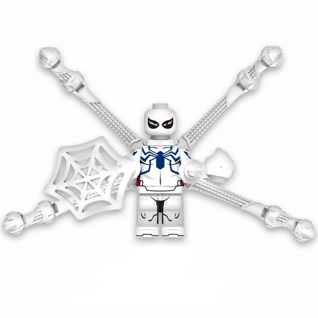 Spider-man (Oscorp Suit) (Your Friendly Neighborhood Spider-Man) Custom Marvel Superhero Minifigure1