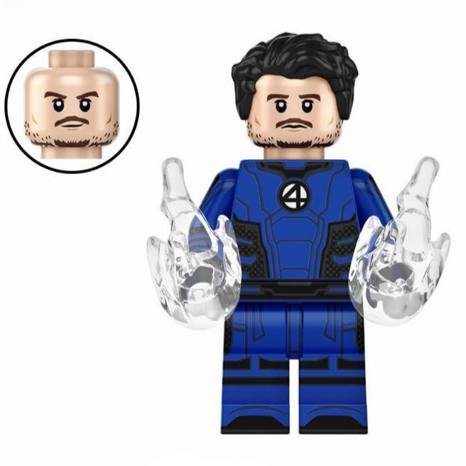 Mr Fantastic (MCU) Custom Marvel Superhero Minifigure1