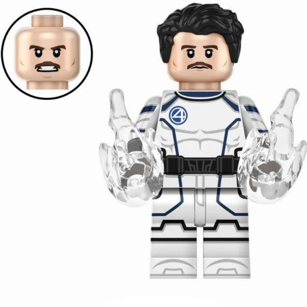 Mr Fantastic (Space Suit) Custom Marvel Superhero Minifigure