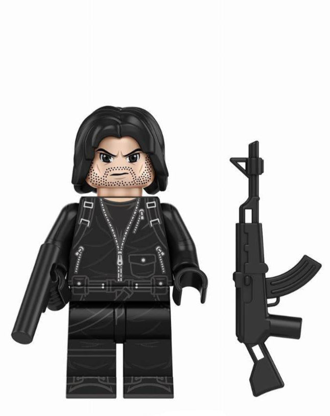 Winter Soldier (Thunderbolts*) Custom Marvel Superhero Minifigure1