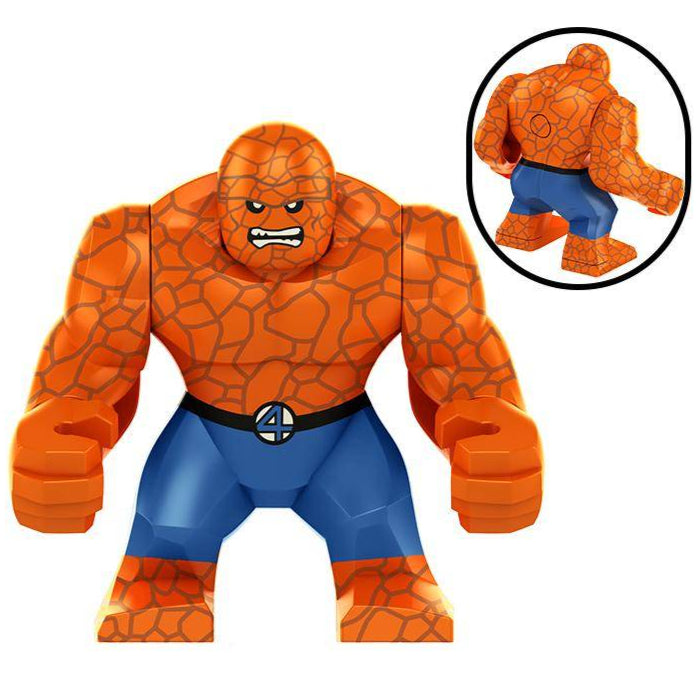 Thing (Fantastic Four) Custom Marvel Superhero Large Minifigure1