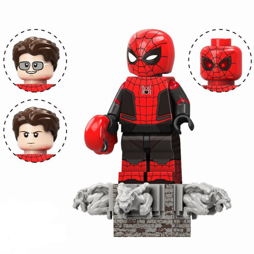 Spider-Man (Far From Home) Custom Marvel Superhero Minifigure1