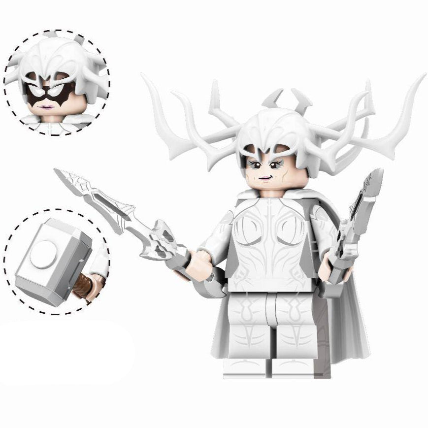 Hela (What If...?) Custom Marvel Superhero Minifigure1