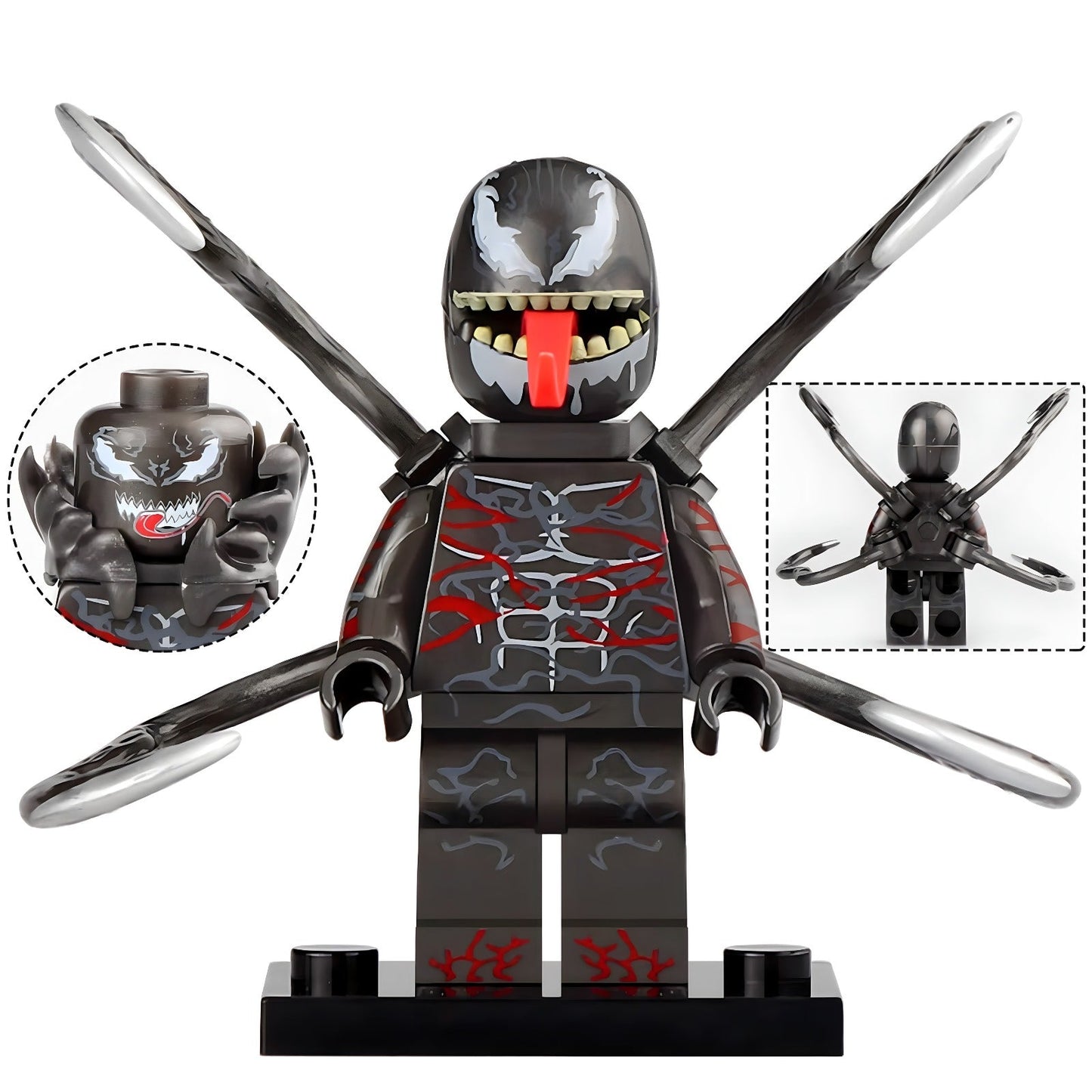 Riot (Venom) Custom Marvel Superhero Minifigure1