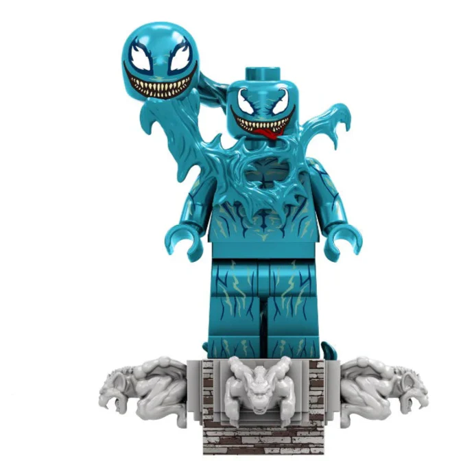 Riot (Venom) Custom Marvel Superhero Minifigure1