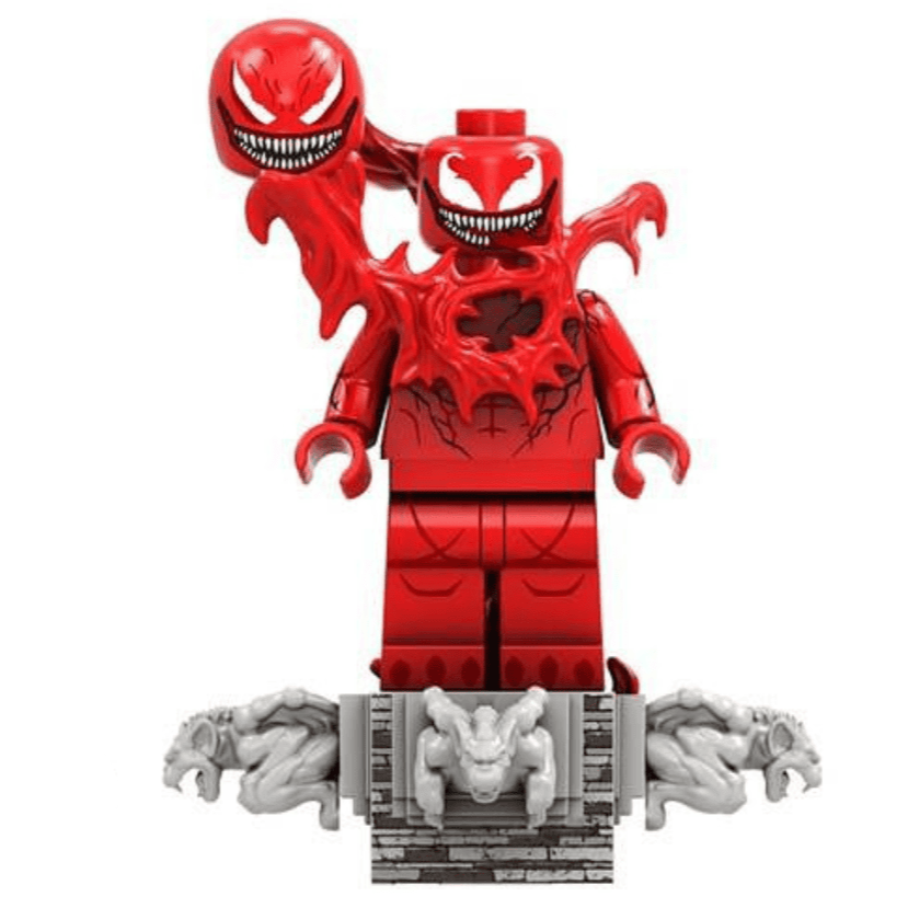 Carnage (Venom Symbiote) Custom Marvel Superhero Minifigure1