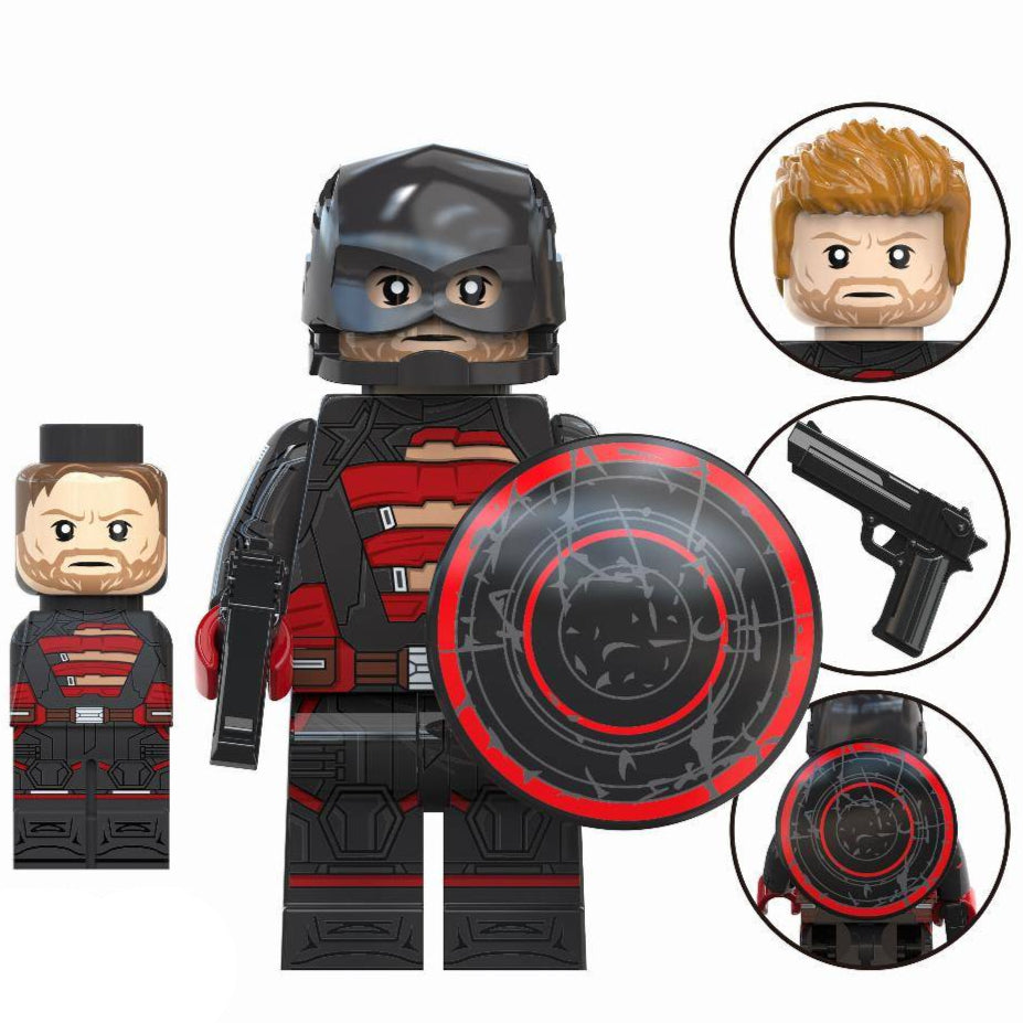 U.S. Agent (Thunderbolts*) Custom Marvel Superhero Minifigure1