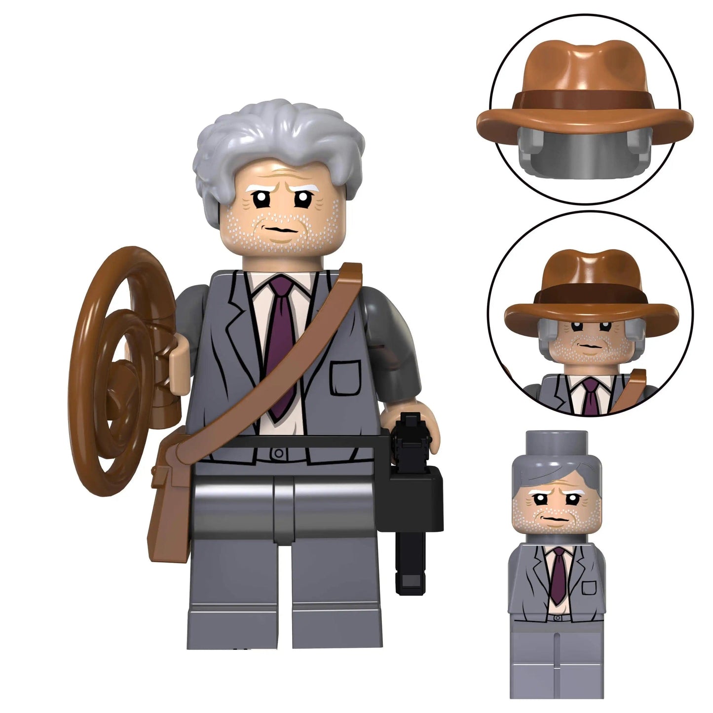 Indiana Jones (Old) Custom Minifigure1