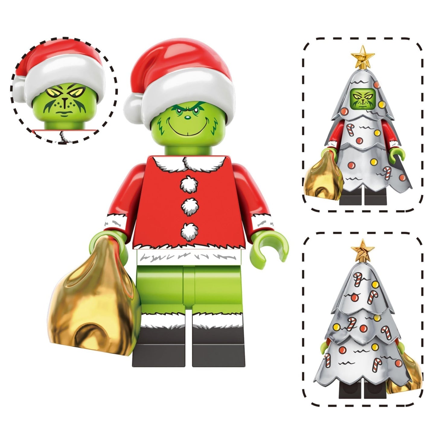 The Grinch Christmas Special Custom Minifigure1