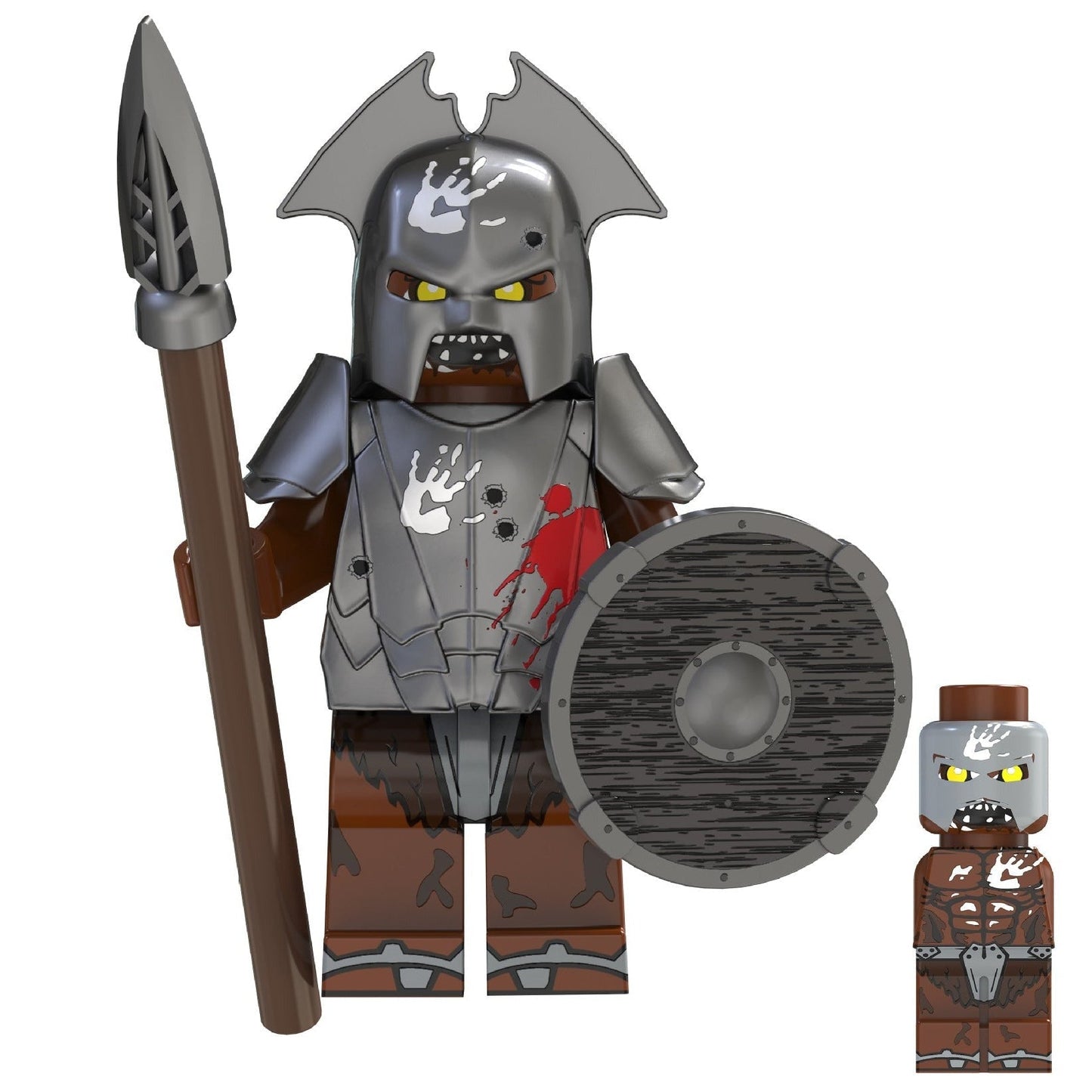 Uruk-Hai Orc custom Lord of the Rings Minifigure1