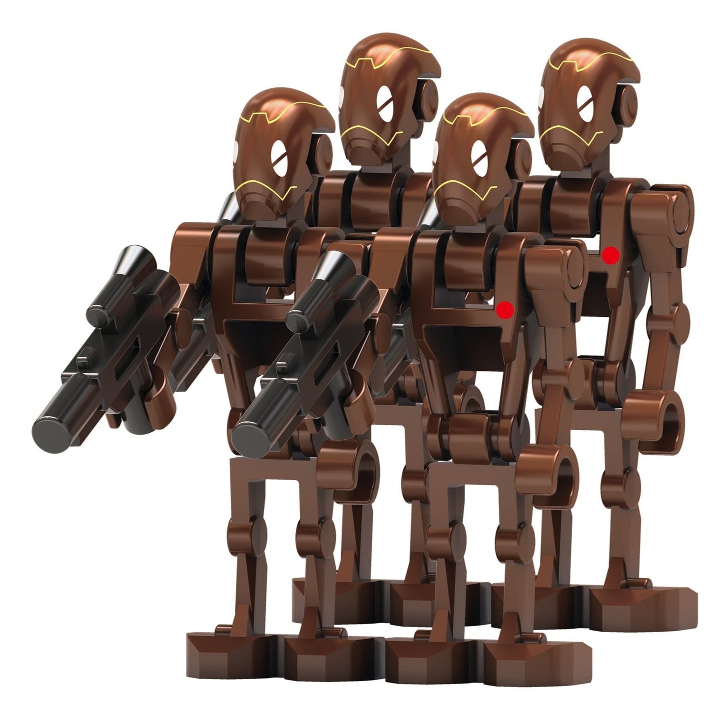 4 x Commando Droid custom Star Wars Minifigure1