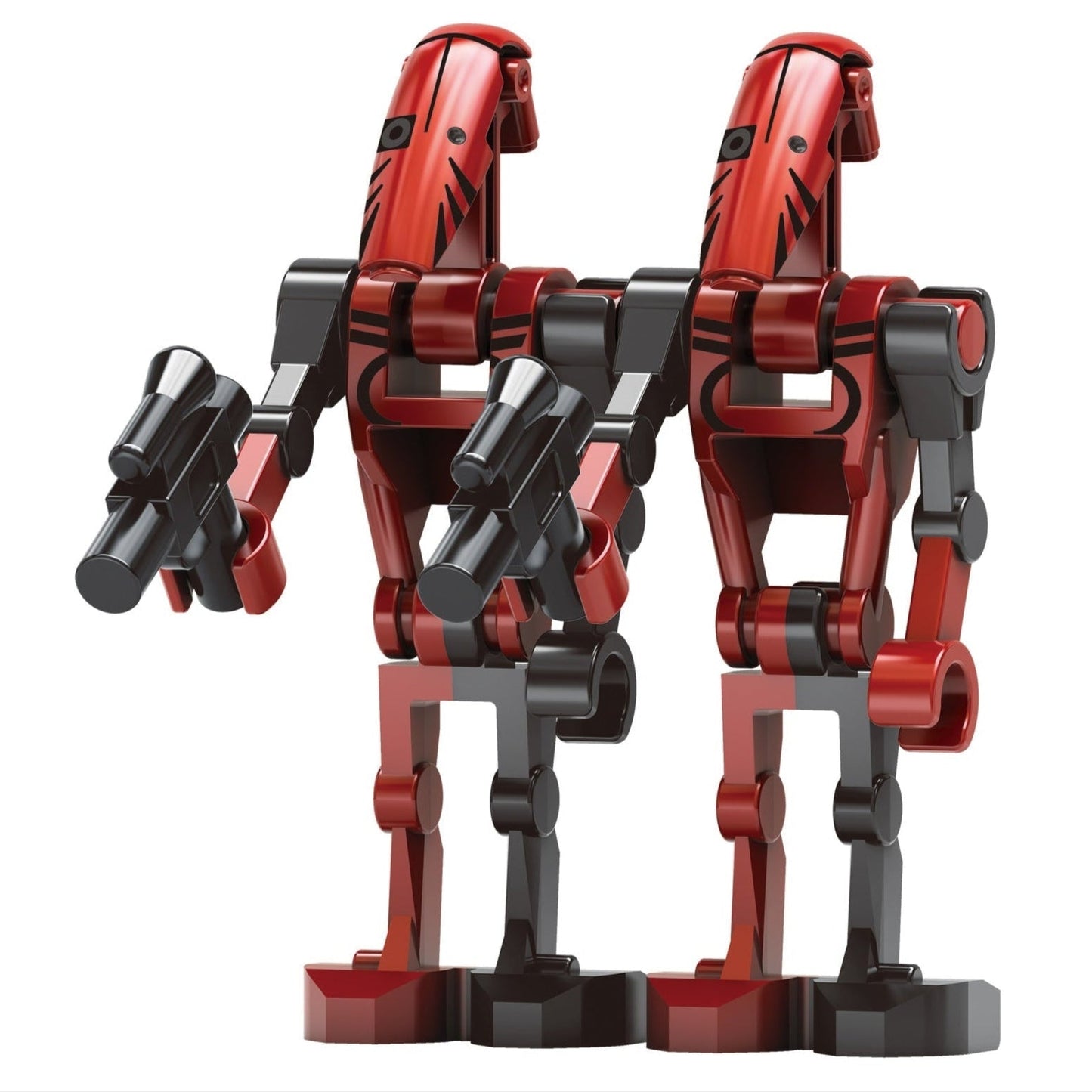 2 x Mister Bones Battle Droid custom Star Wars Minifigure1