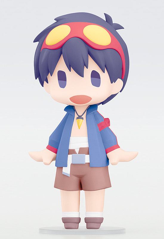 Tengen Toppa Gurren Lagann HELLO! GOOD SMILE Action Figure Simon 10cm4