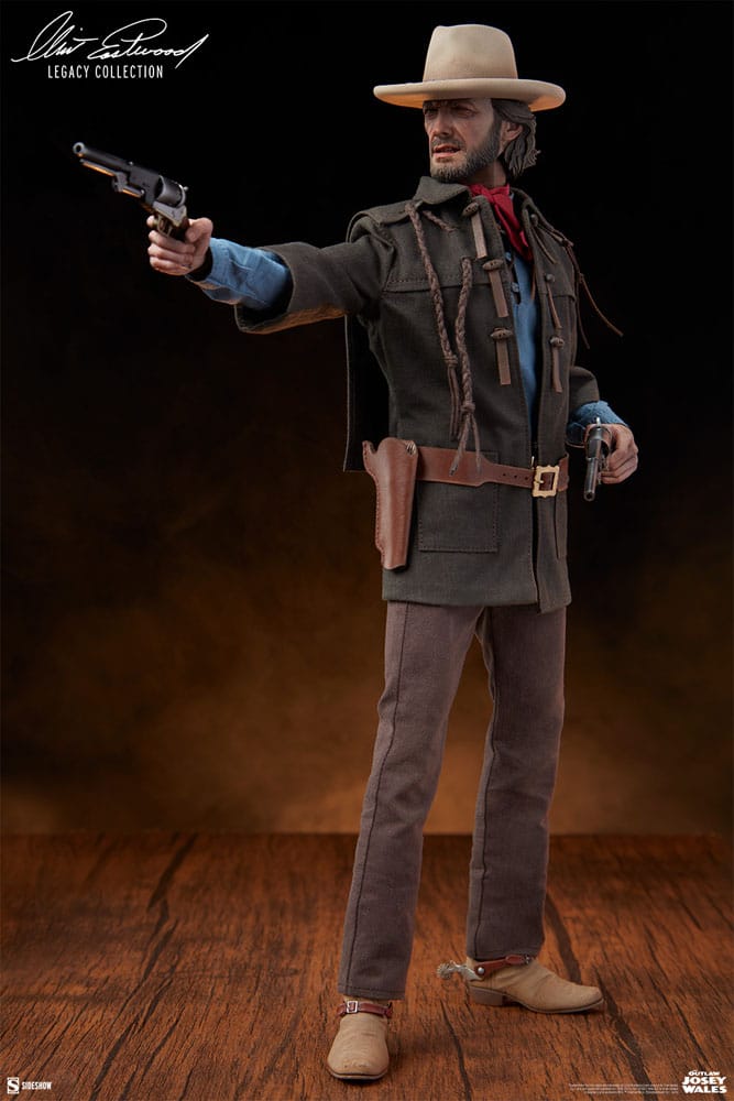 The Outlaw Josey Wales Clint Eastwood Legacy Collection Action Figure 1/6 Josey Wales 30cm9