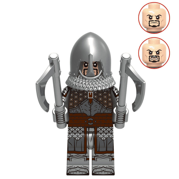 Forward Warrior Custom Medieval Knight Minifigure1