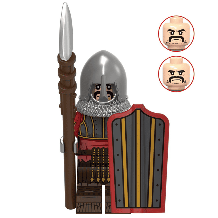 Lancer Custom Medieval Knight Minifigure1