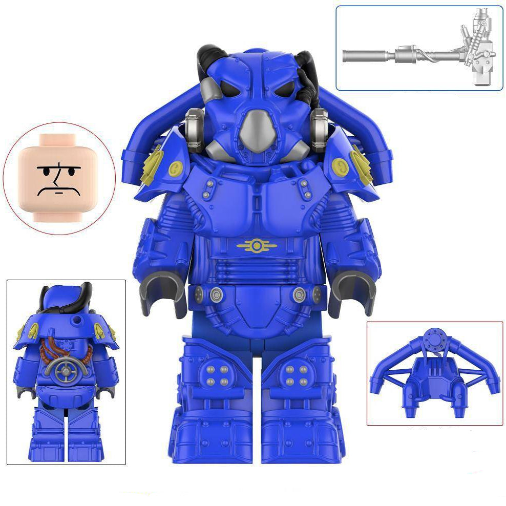 X-01 Power Armor (Vault-Tec) Custom Fallout Minifigure1