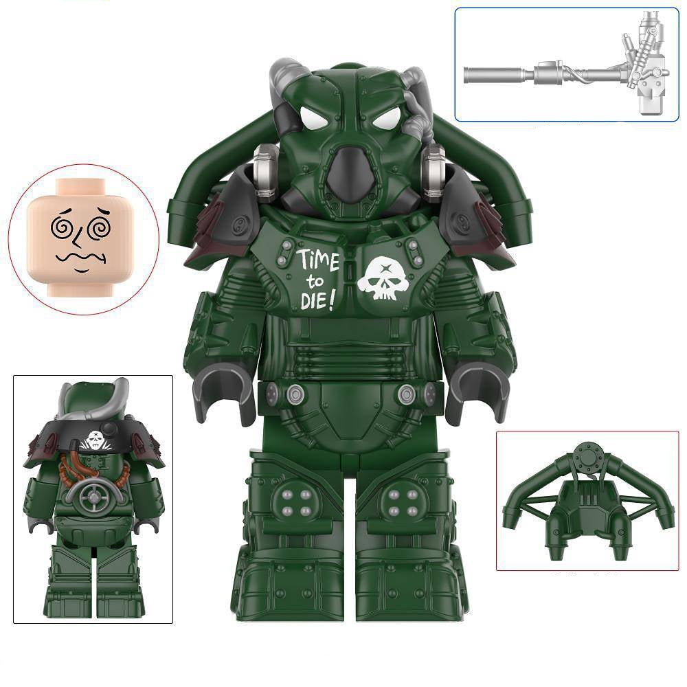 X-01 Power Armor Custom Fallout Minifigure1
